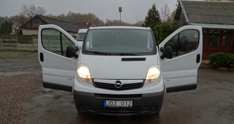 Opel Vivaro cena 52900 przebieg: 249000, rok produkcji 2012 z Góra małe 631